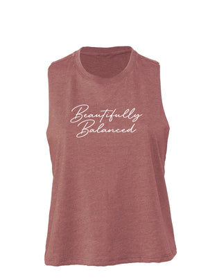 Beautifully Balanced Crop Tank