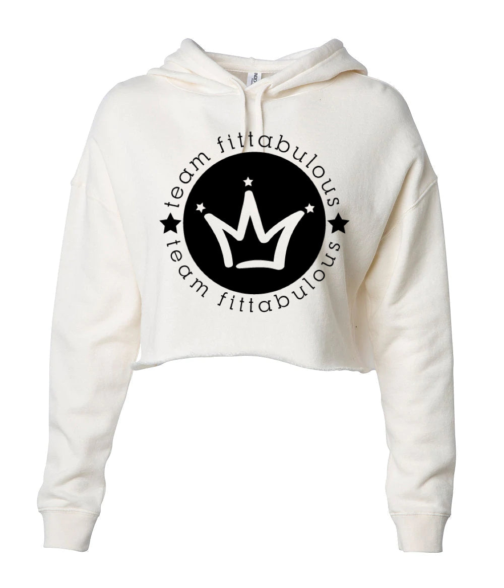 TEAM FITTABULOUS LIGHTWEIGHT CROP HOODIE