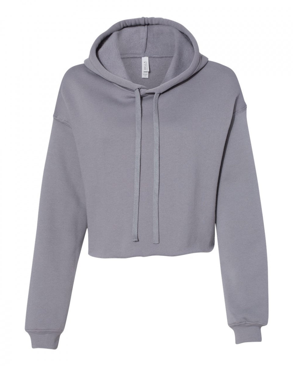 New Beginnings Fleece Crop Hoodie