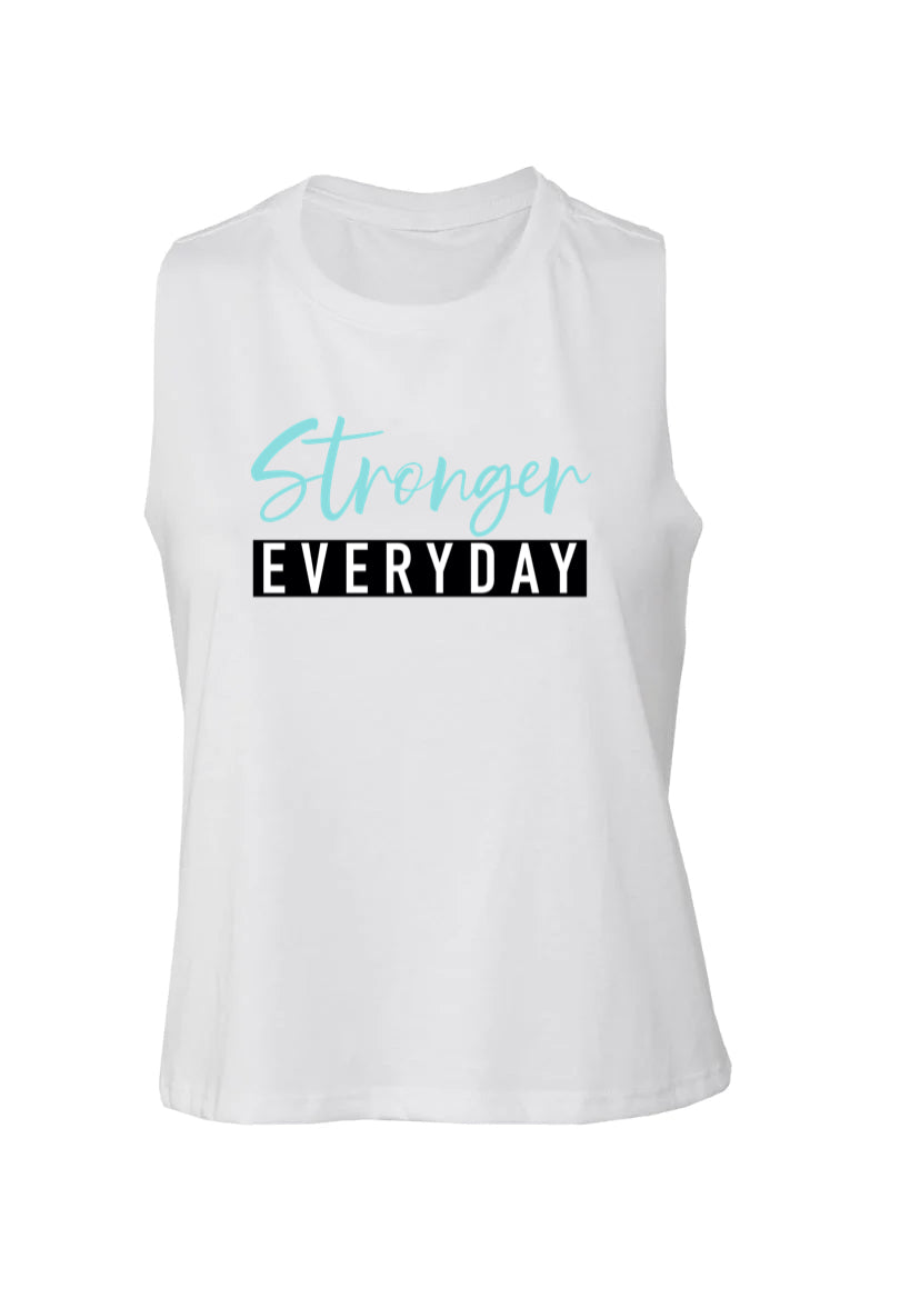 SHINE & STRONGER EVERYDAY CROP TANK