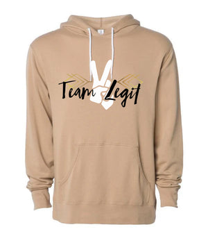 TEAM 2 LEGIT UNISEX HOODIE