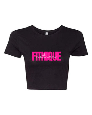 FITNIQUE Nation Crop Tee