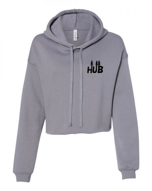 The Empowerment HUB Crop Hoodie