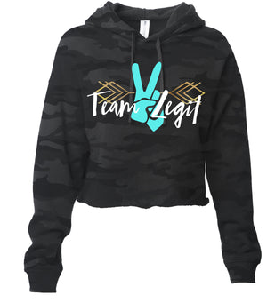 TEAM 2 LEGIT CROP HOODIE (LIGHTWEIGHT)