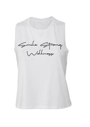 Smile Strong Crop Tank