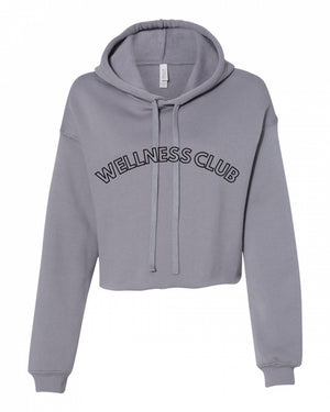 BWELL Crop Hoodie “Wellness Club”