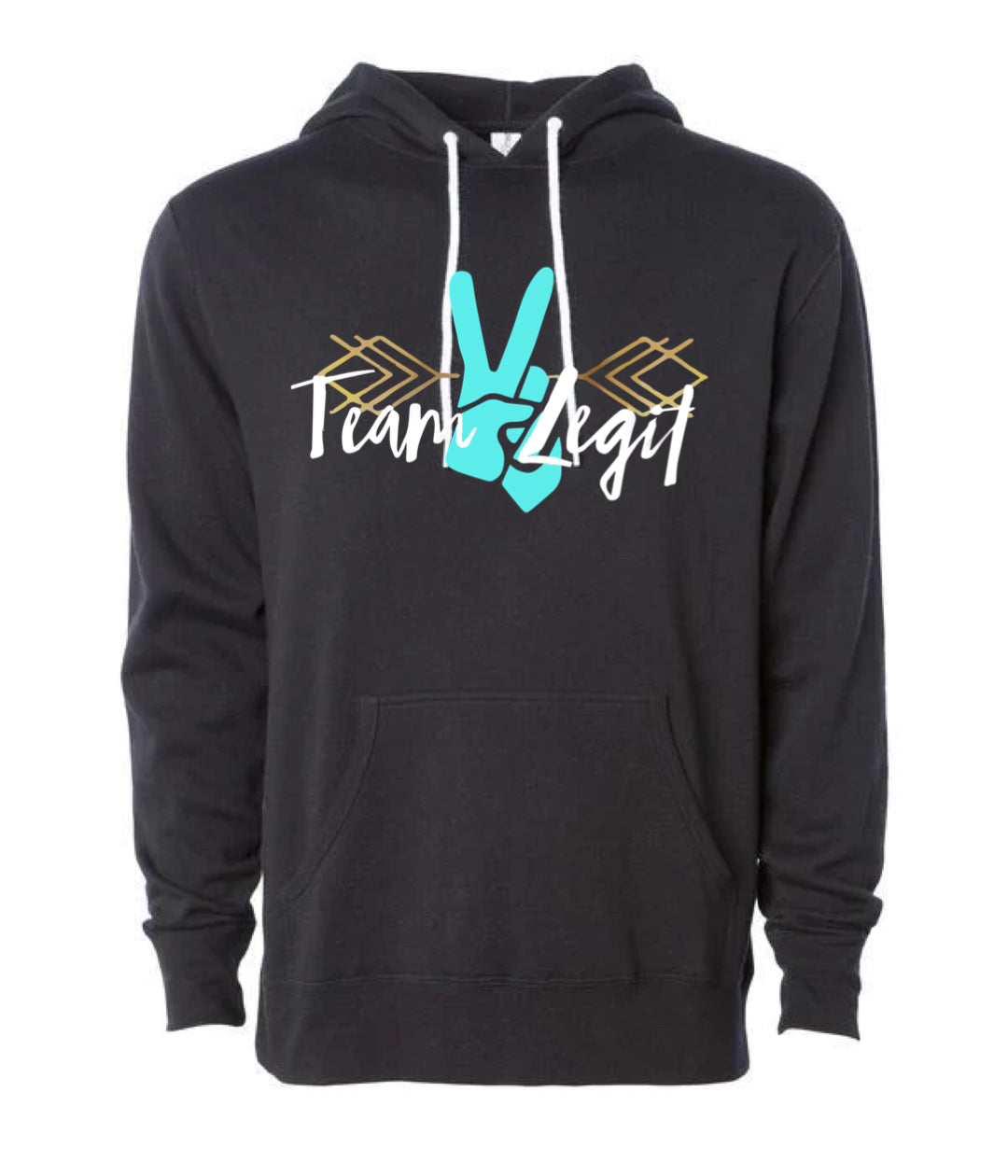 TEAM 2 LEGIT UNISEX HOODIE