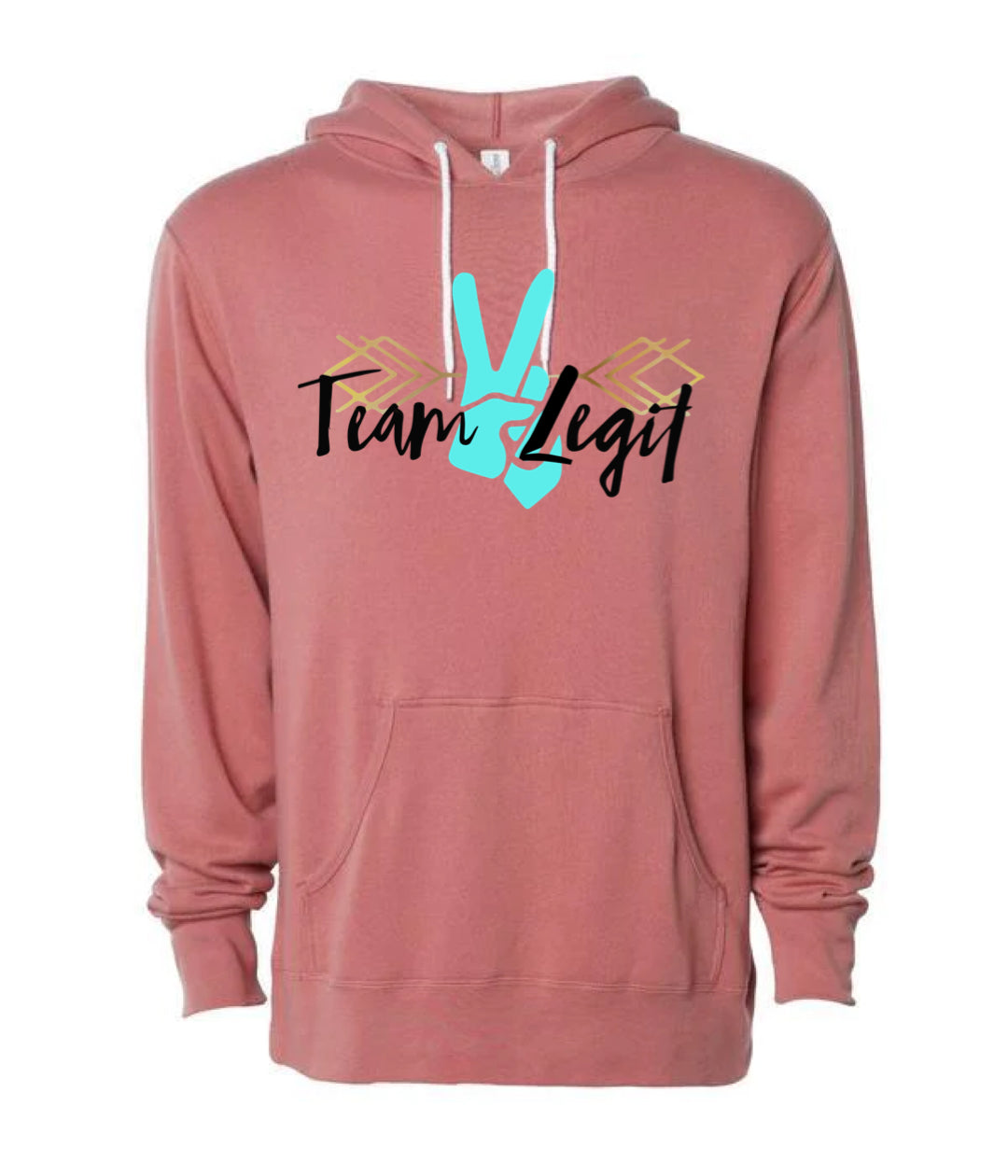 TEAM 2 LEGIT UNISEX HOODIE