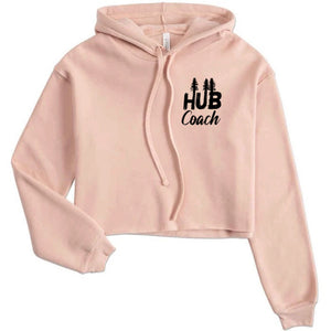 The Empowerment HUB Crop Hoodie