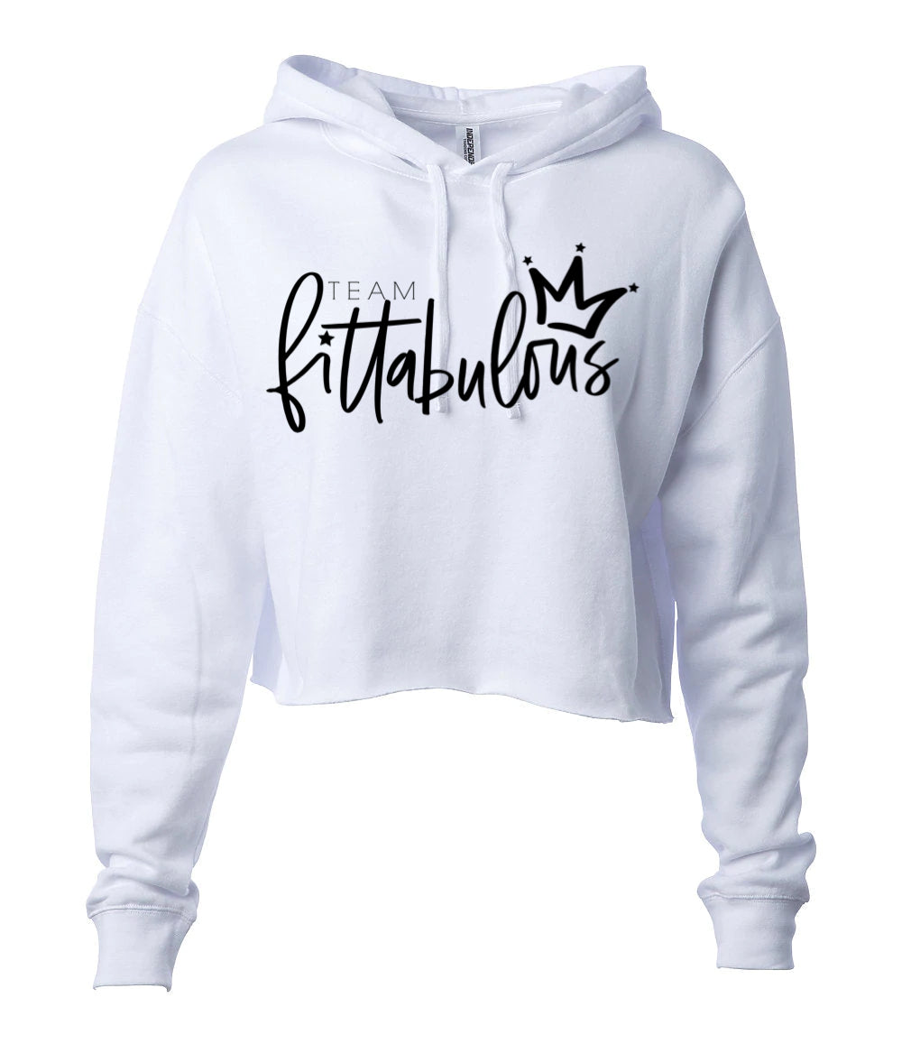 TEAM FITTABULOUS LIGHTWEIGHT CROP HOODIE