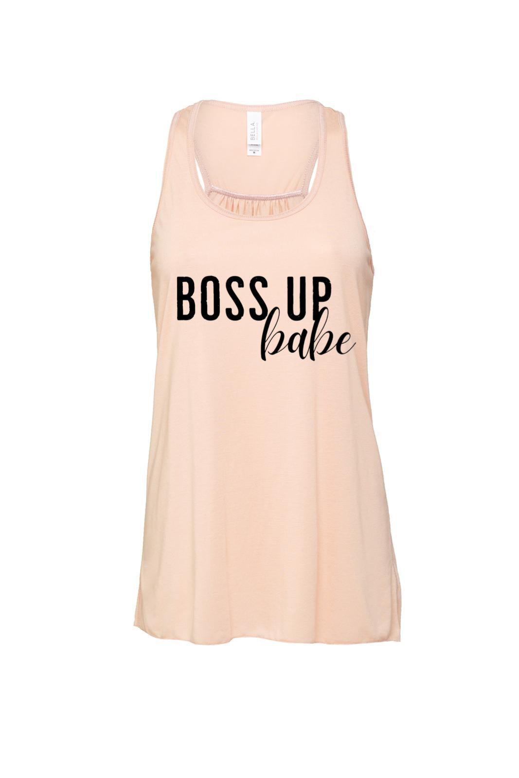 BOSS UP PEACH FLOKY TANK 