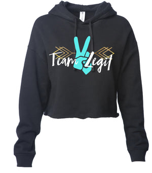 TEAM 2 LEGIT CROP HOODIE (LIGHTWEIGHT)