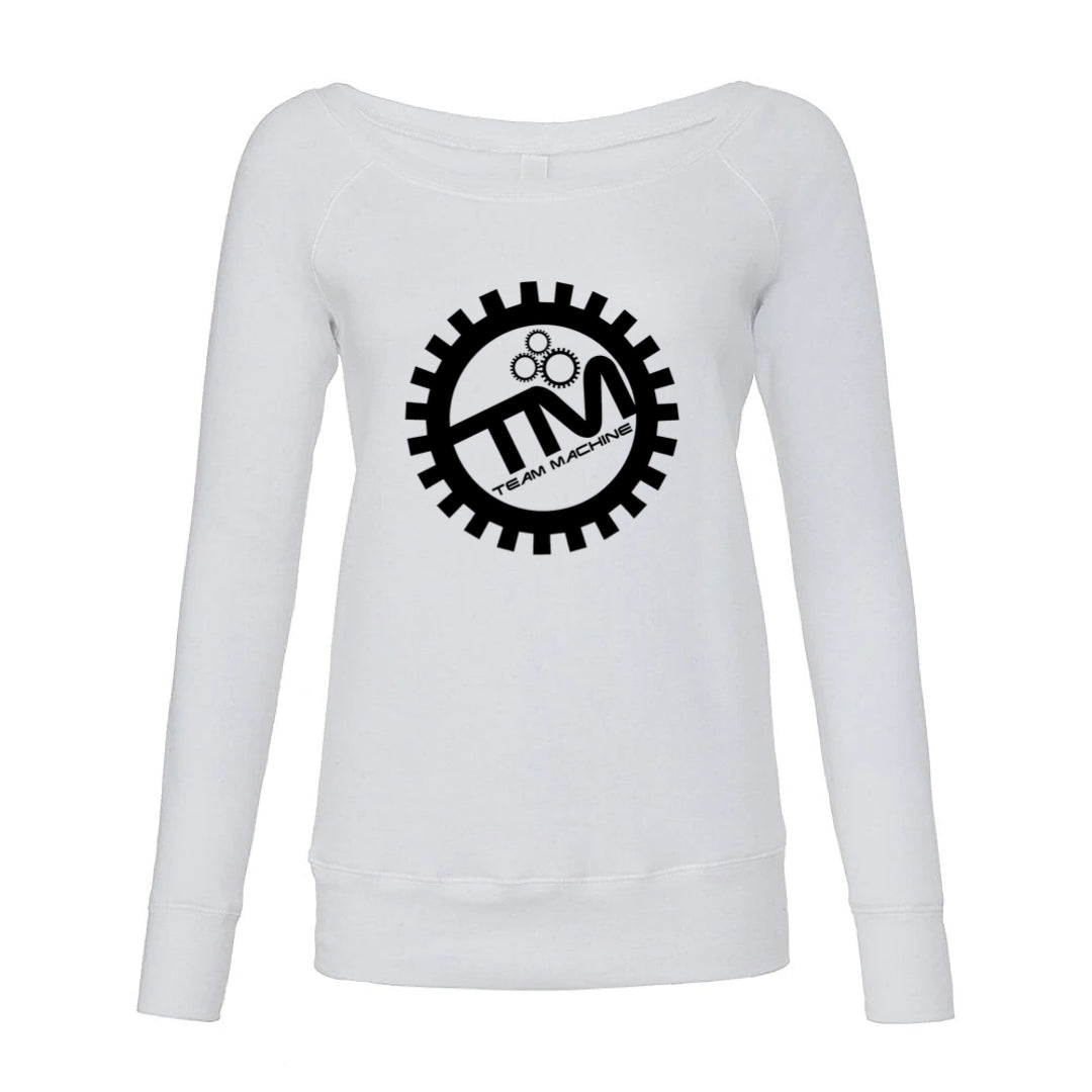 TEAM MACHINE OFF THE SHOULDER FLEECE