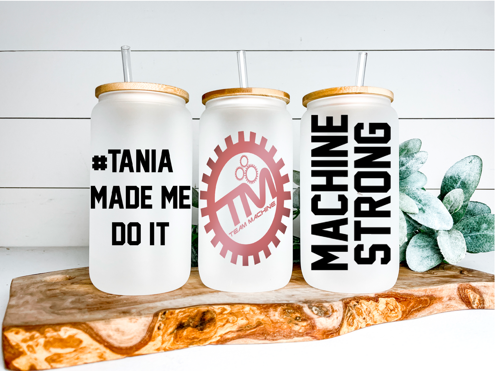 TEAM MACHINE CAN GLASSES