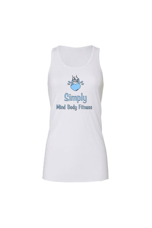 SIMPLY MIND BODY FITNESS FLOWY TANK