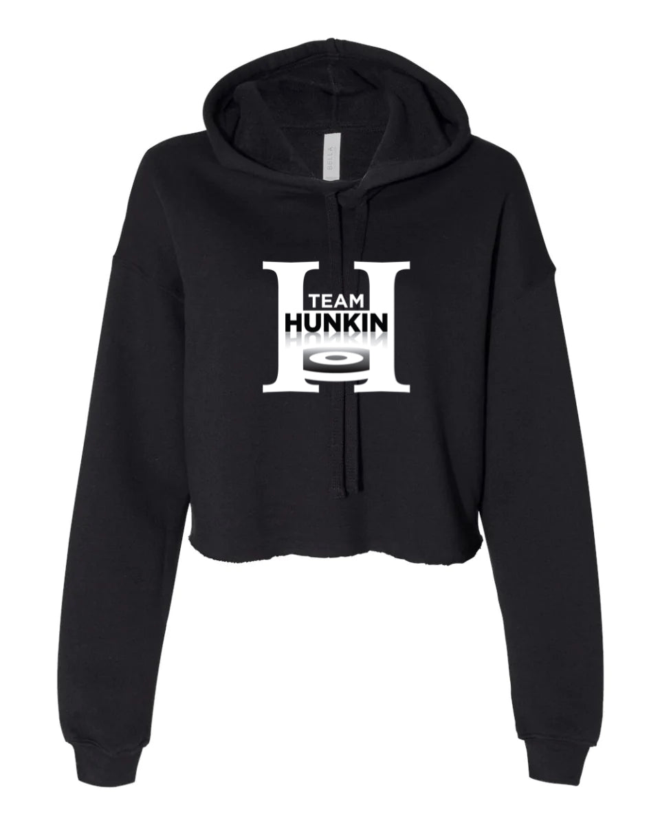 Team Hunkin Crop Hoodie