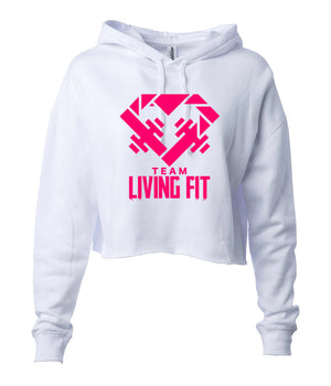 LIVING FIT LIGHTWEIGHT CROP HOODIE