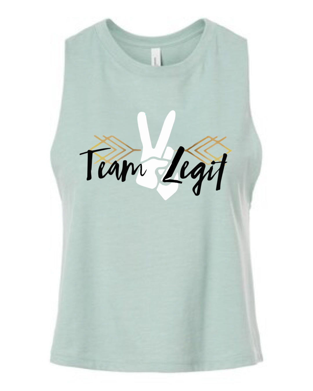 TEAM 2 LEGIT CROP TANK 