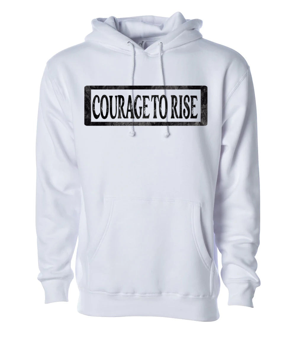 SWEAT À CAPUCHE PREMIUM COURAGE TO RISE