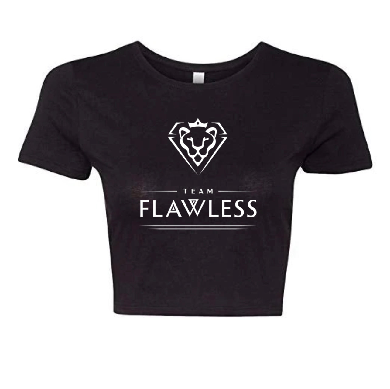 Team Flawless Crop Tee