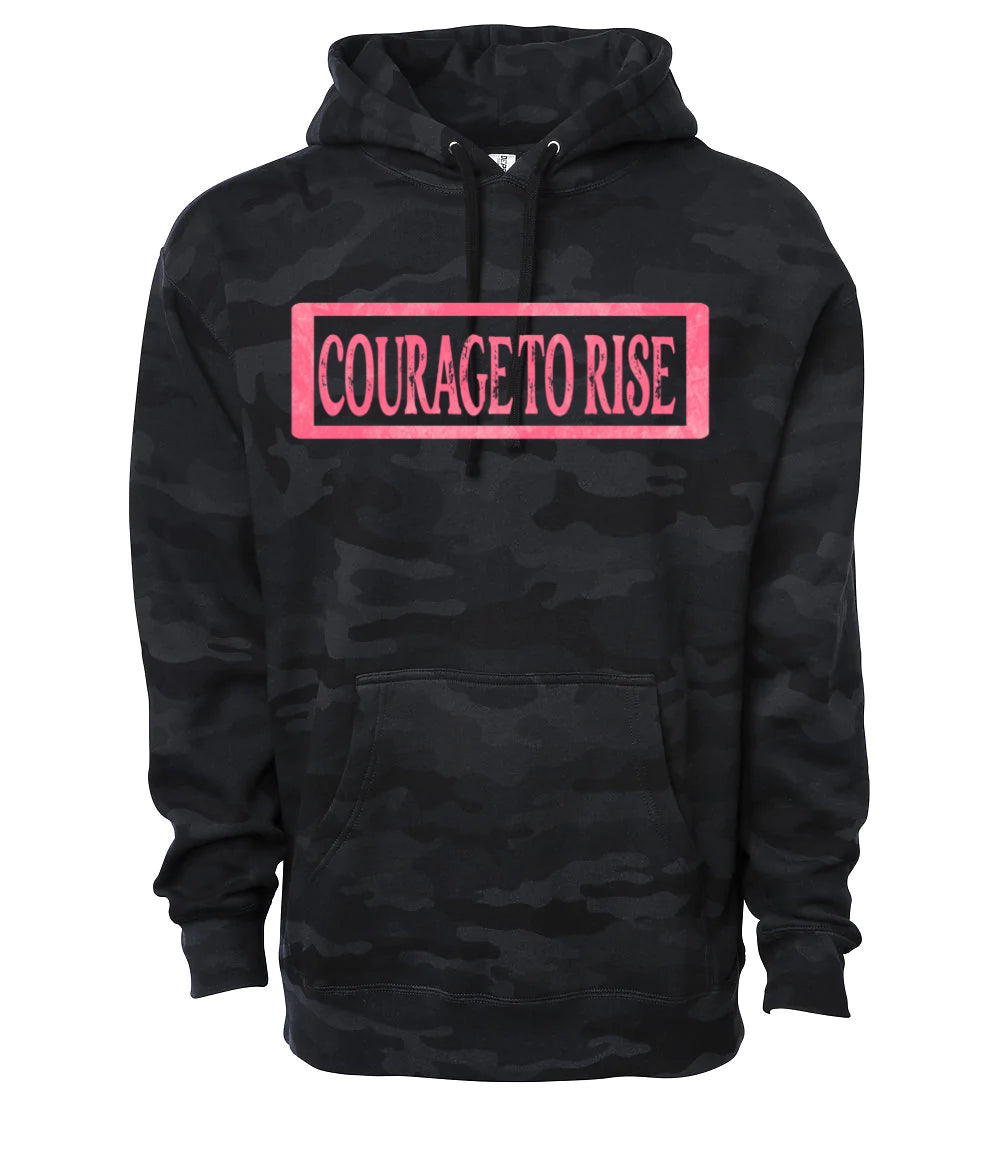 SWEAT À CAPUCHE PREMIUM COURAGE TO RISE