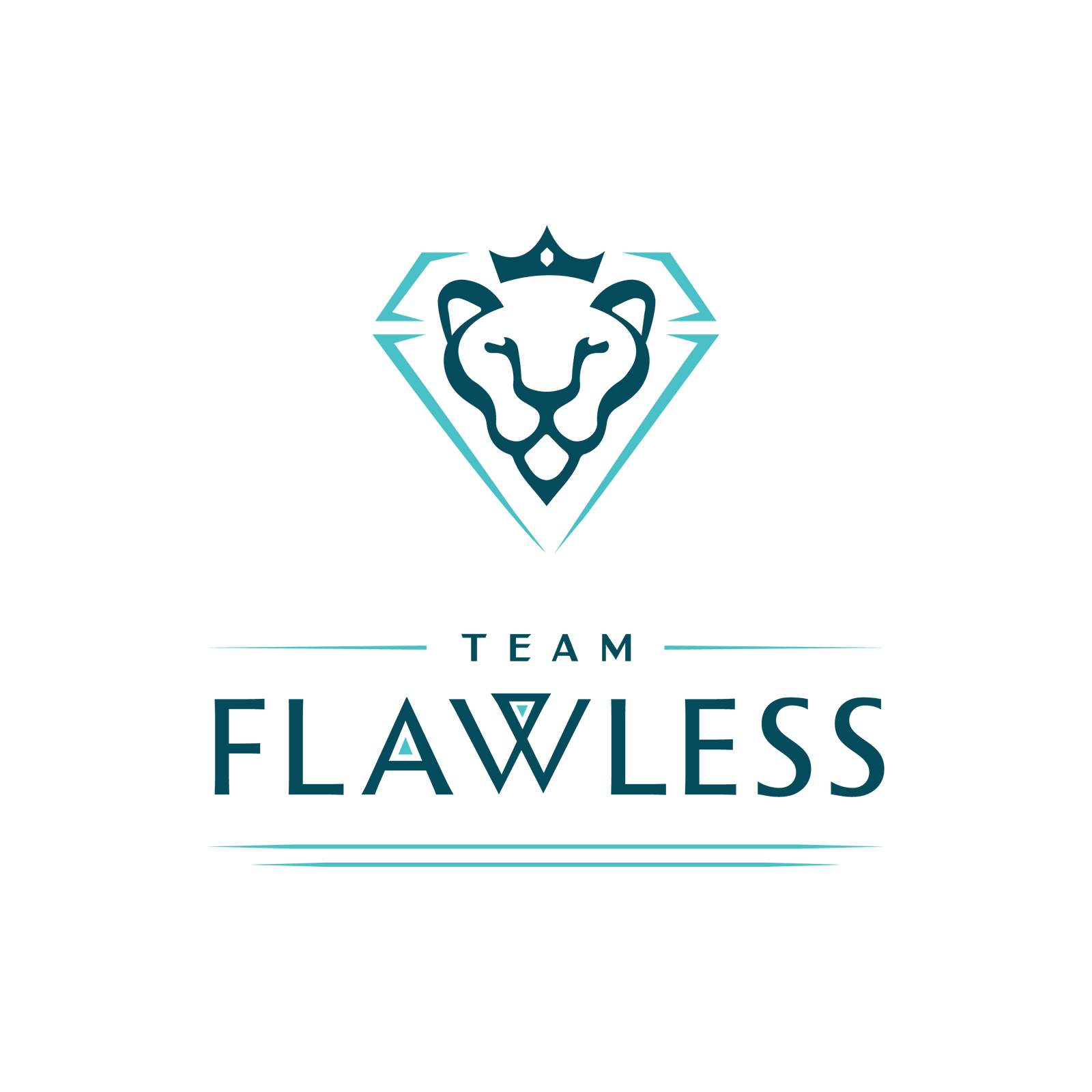 Team Flawless Die Stickers/ Decals