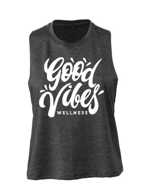 GOOD VIBES CROP TANK