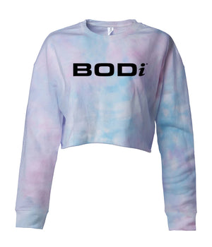 BODi Cotton Candy Crop Hoodie & Crop Crew