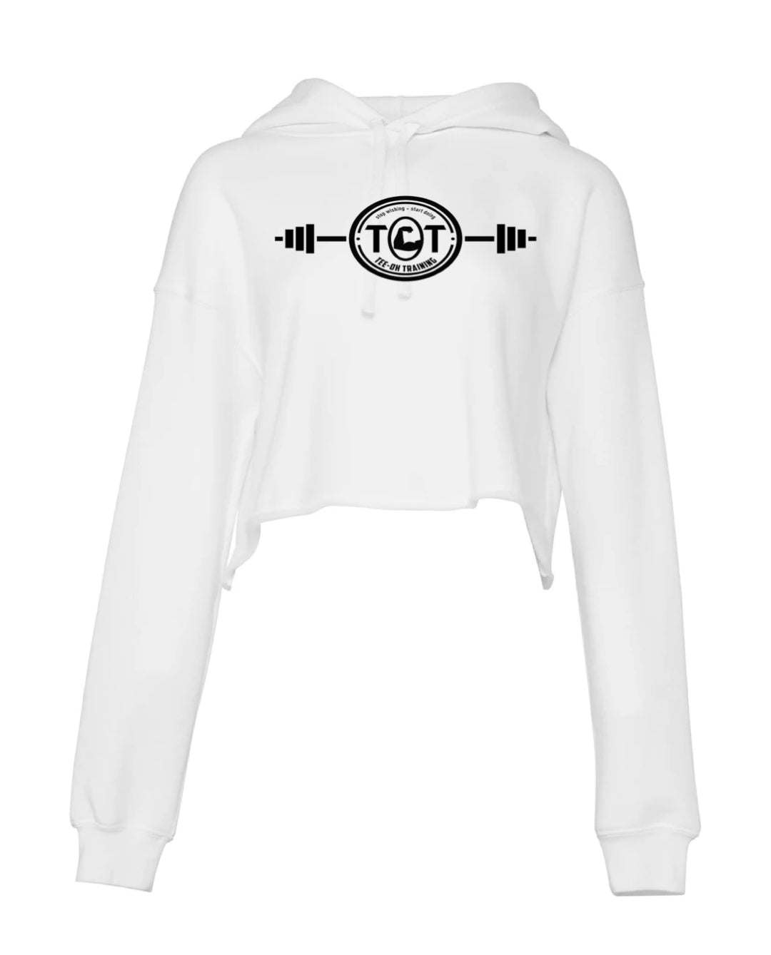 Tee-Oh Crop Hoodie