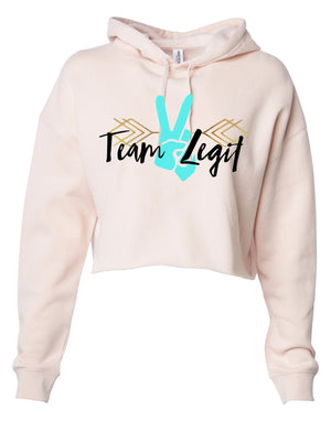 TEAM 2 LEGIT CROP HOODIE (LIGHTWEIGHT)