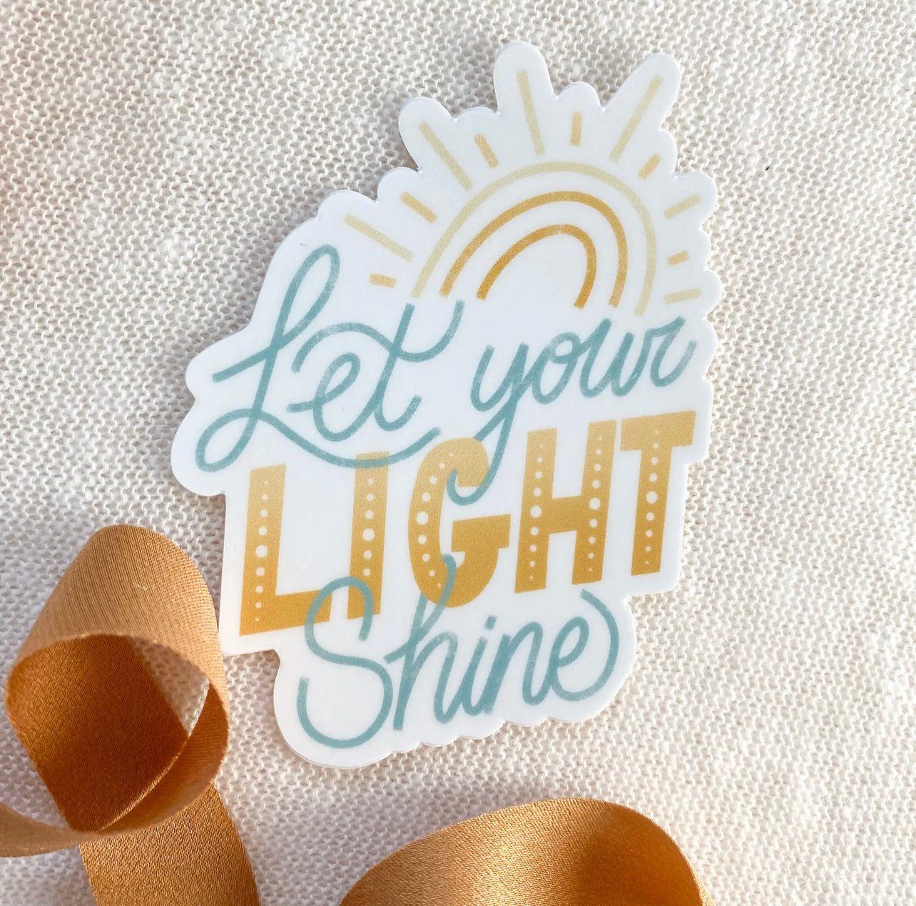 Let Your Light Shine Sticker