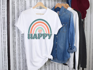 THINK HAPPY TEE