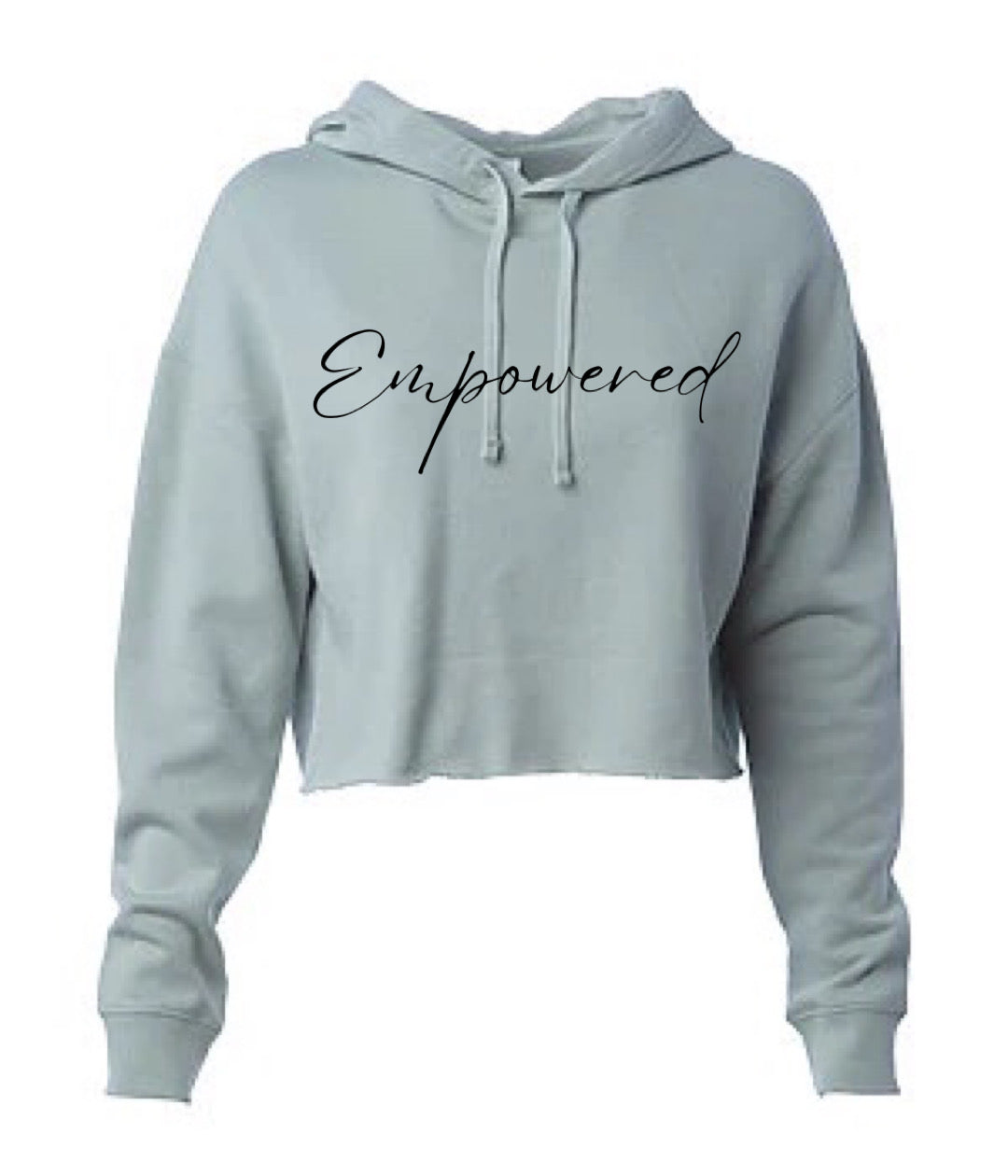 EMPOWERED LIGHTWEIGHT CROP HOODIE