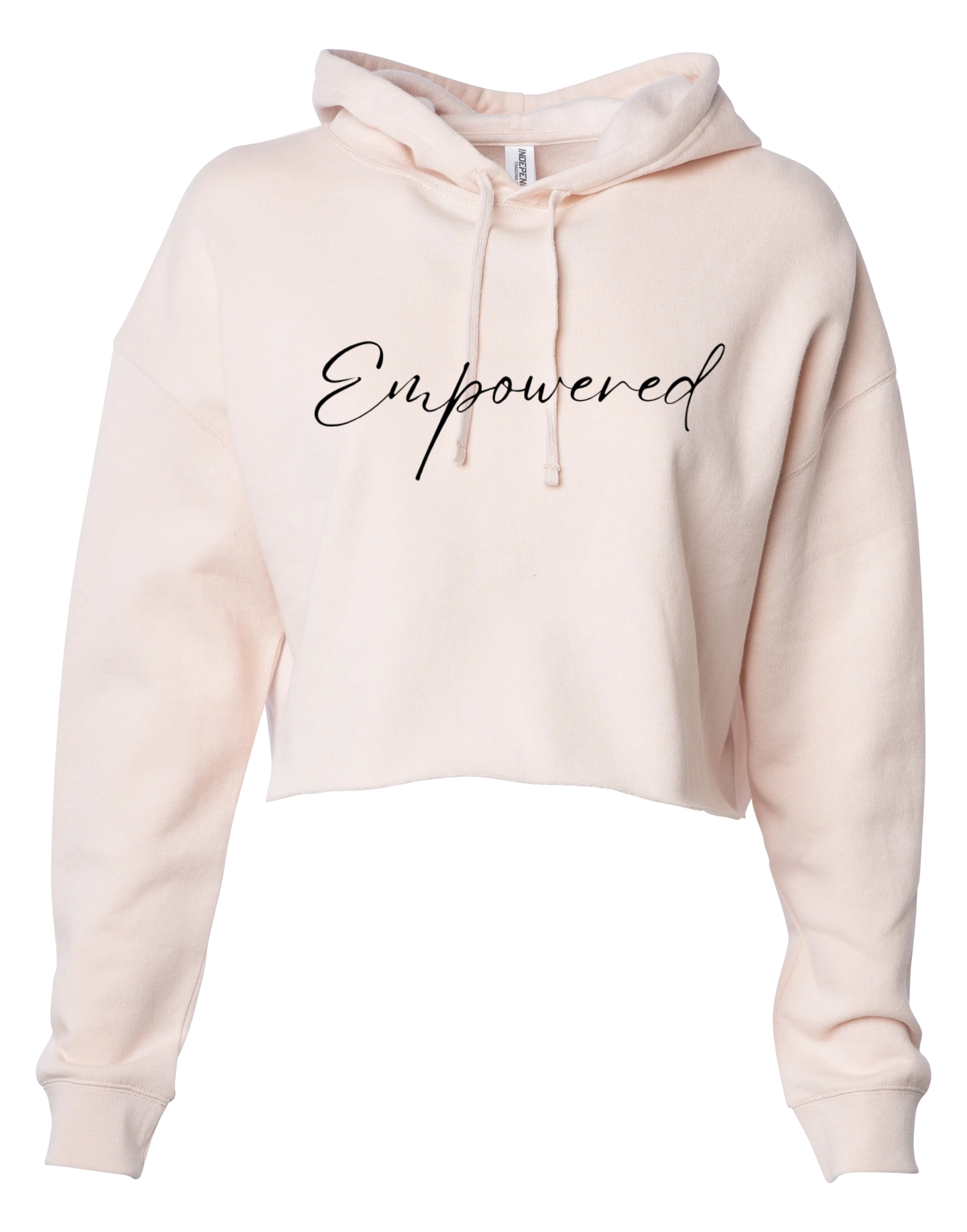 SWEAT À CAPUCHE COURT LÉGER ET ÉQUILIBRÉ