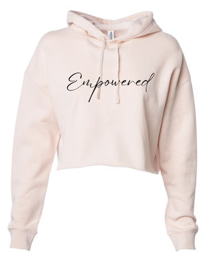 EMPOWERED LIGHTWEIGHT CROP HOODIE